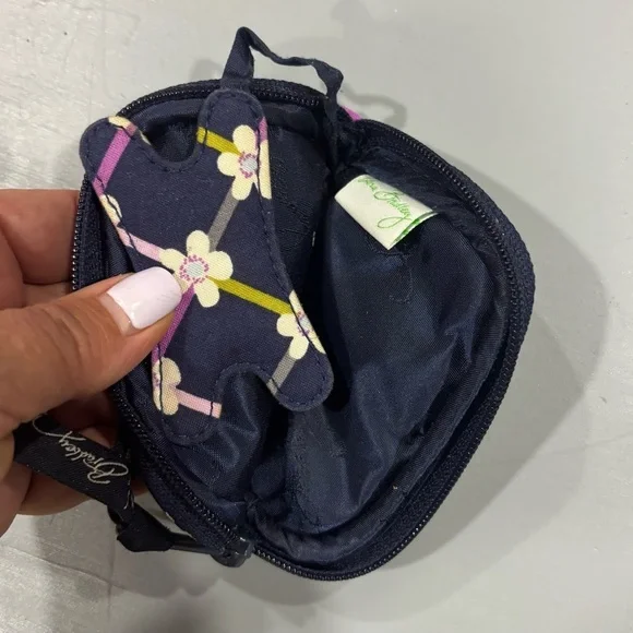 Vera Bradley Women's Floral Tech/Coin Purse - Floral Nightingale - Picture 4 of 5